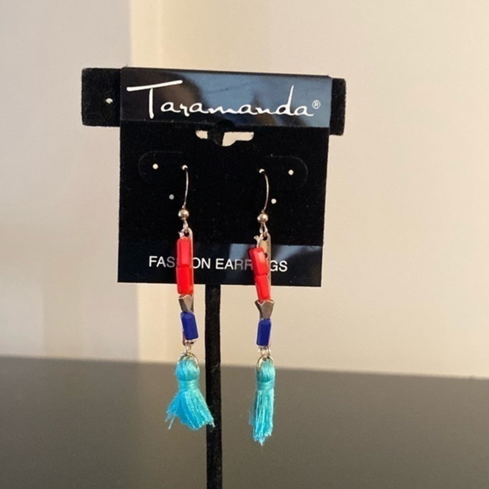 Taramanda Colorful Tassel Earrings